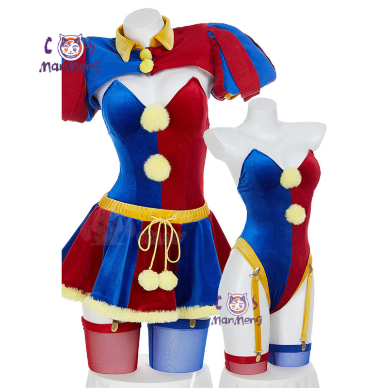 Anime Cosplay Costumes Female - Anime Amazing joker Girl Digital Circus