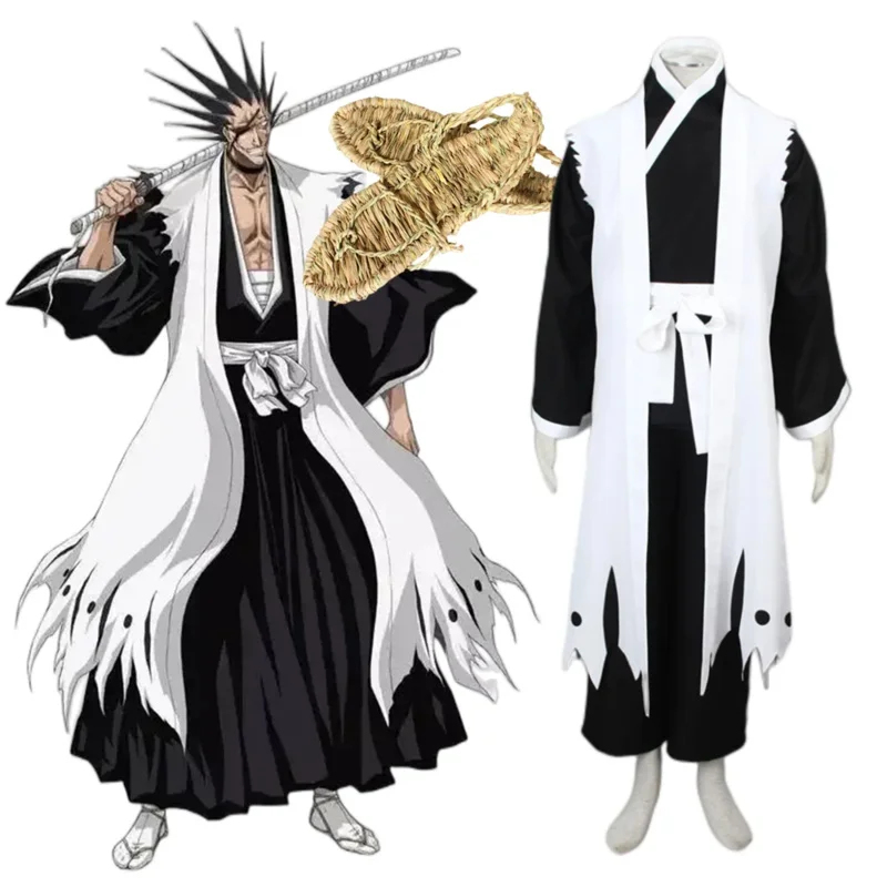 Bleach Captain Coat - Anime Bleach 11th Division Captain Zaraki