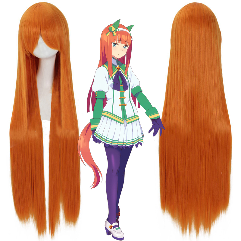 Anime Cosplay Orange Hair - Pretty Derby Maiden Cosplay Wig 02: