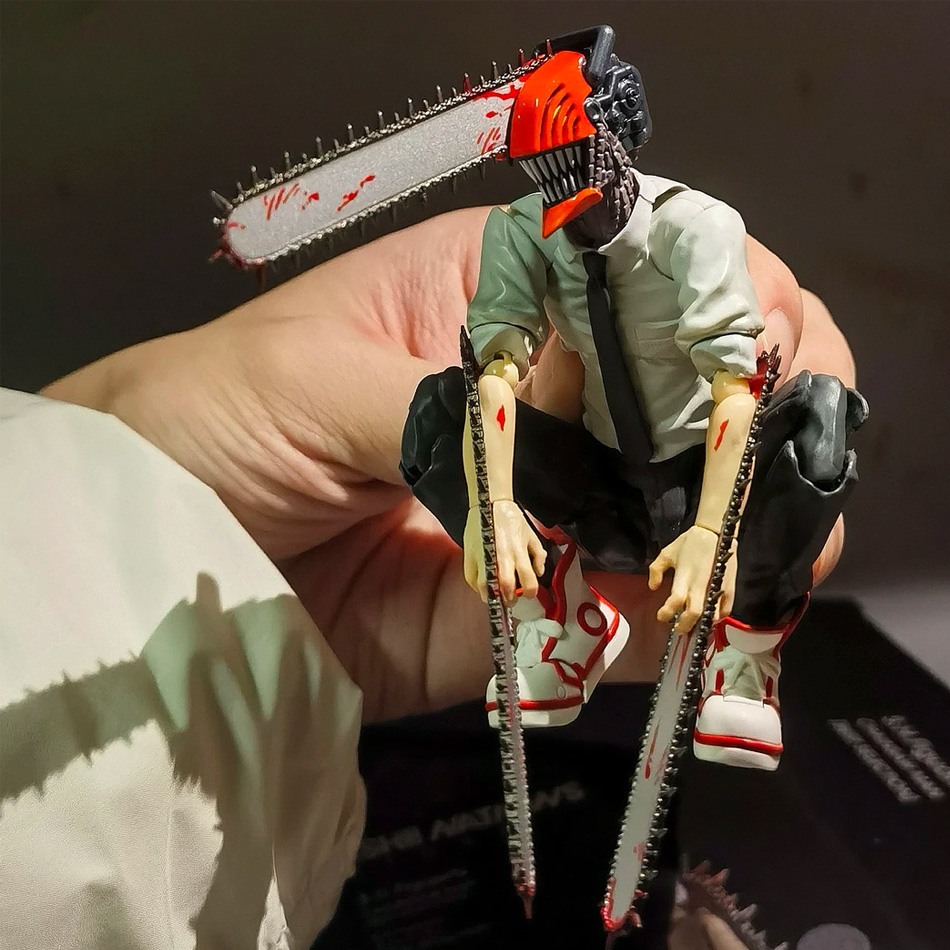 Black Clover Grimoire - Hot Chainsaw Man Denji Anime Figure