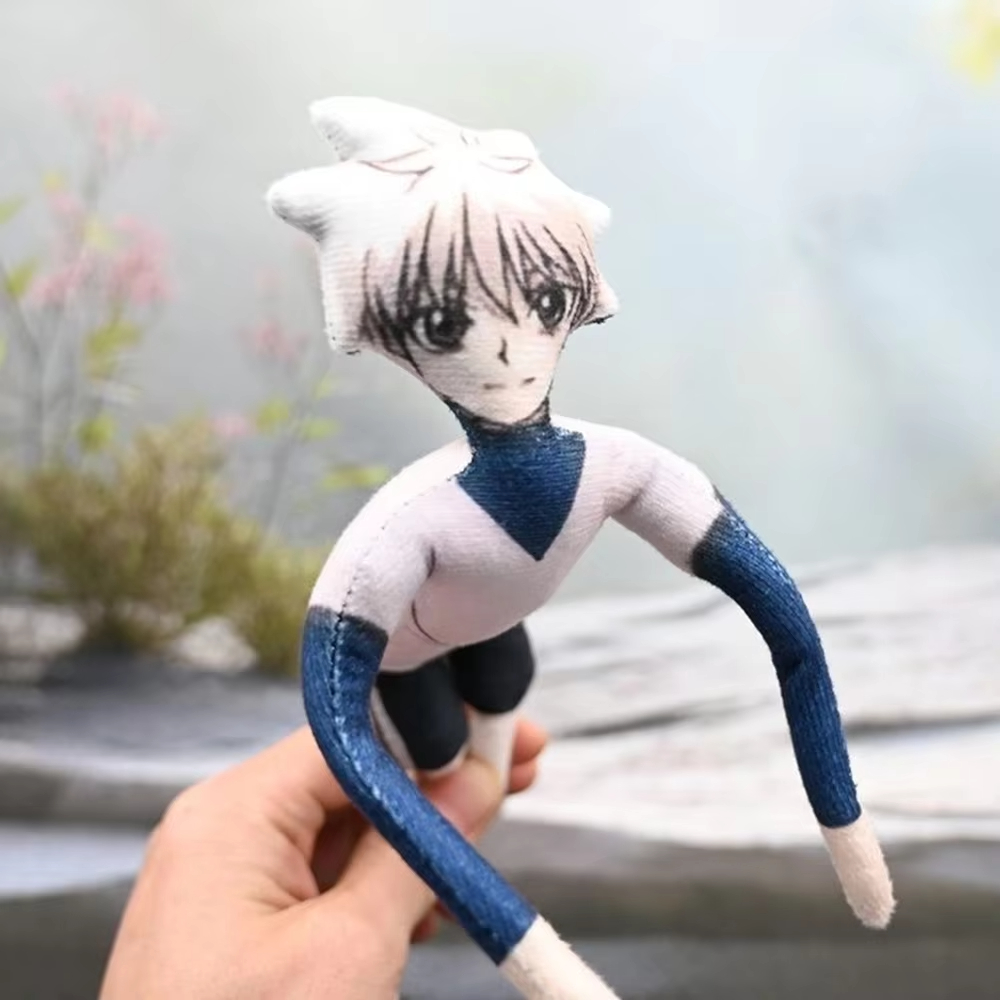Cosplay Anime Killua Zoldyck - Anime Hunter Killua Zoldyck Cosplay Plush