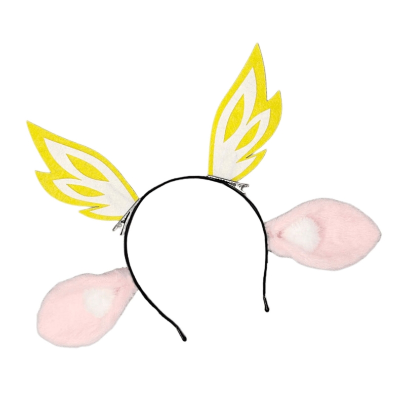 Anime Cosplay Girl Photo - Flexible Furry Plush Deer Ear Headband