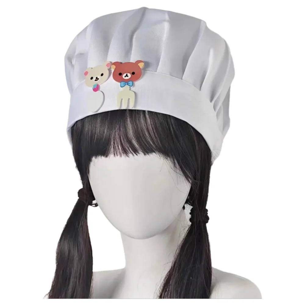 Anime Cosplay Girl Photo - Cute little bear knife and fork
