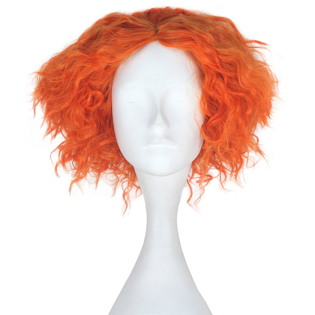 Anime Cosplay Orange Hair - Alice In Wonderland 2 Mad Hatter