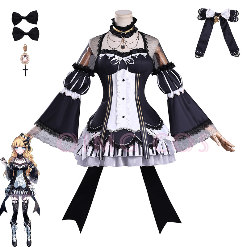 Anime Cosplay Dress For Women - Magical Witch Trial Sajima Millia Cosplay