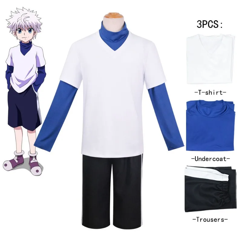 Cosplay Anime Killua Zoldyck - Anime Hunter X Hunter Killua Zoldyck