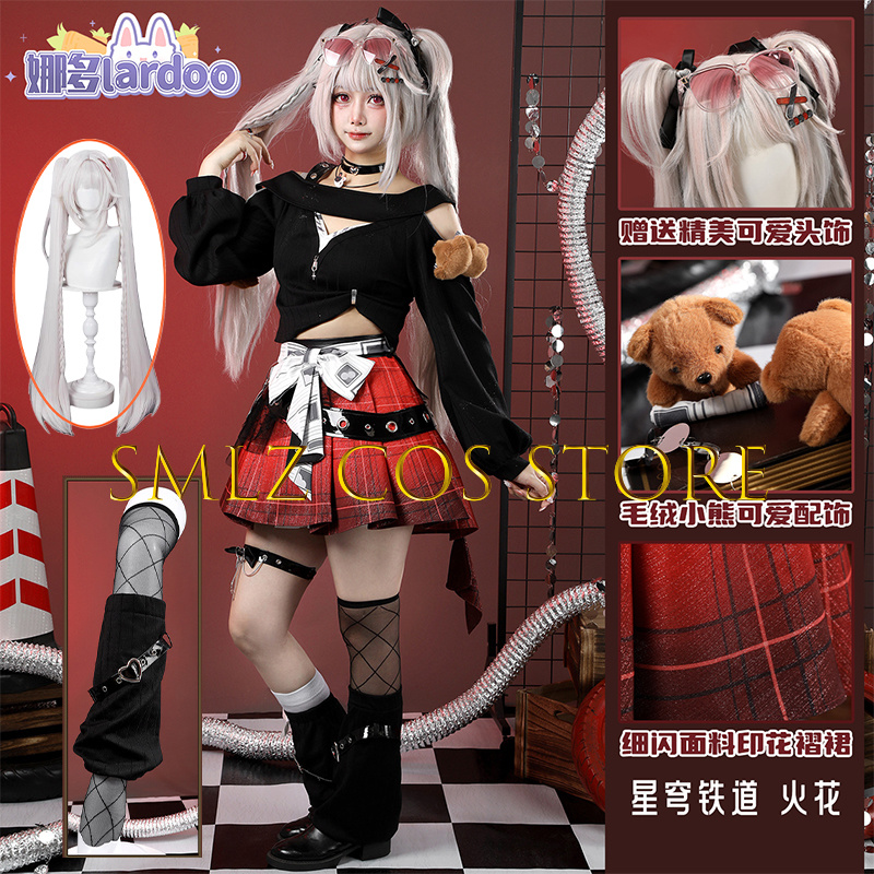 Anime Cosplay Dress For Women - Dreamwave Sparxie Cosplay Game Honkai Star