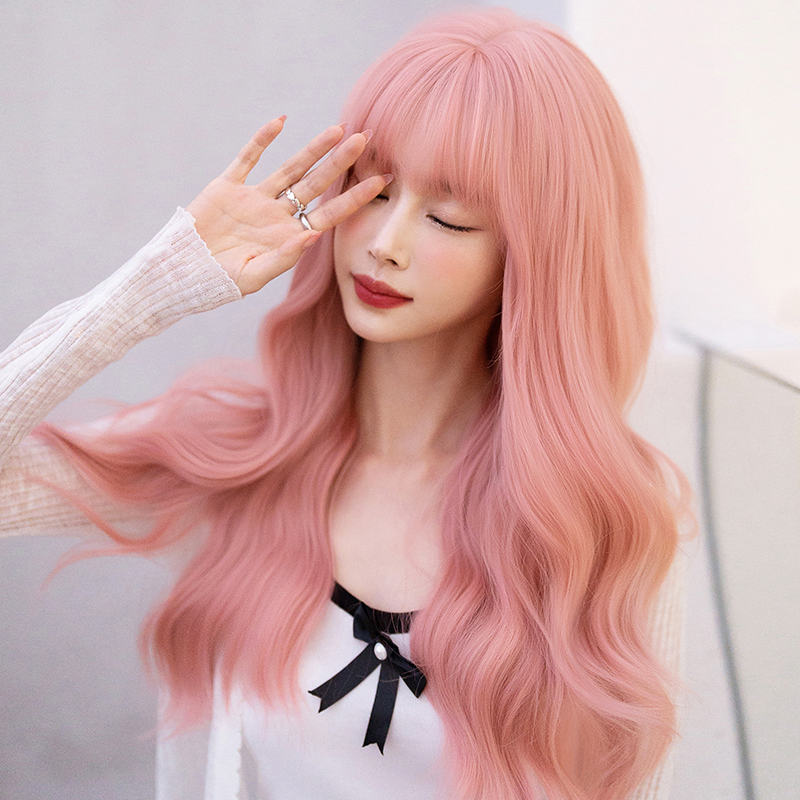 Anime Cosplay Easy - NAMM Long Wavy Curly Wigs Synthetic