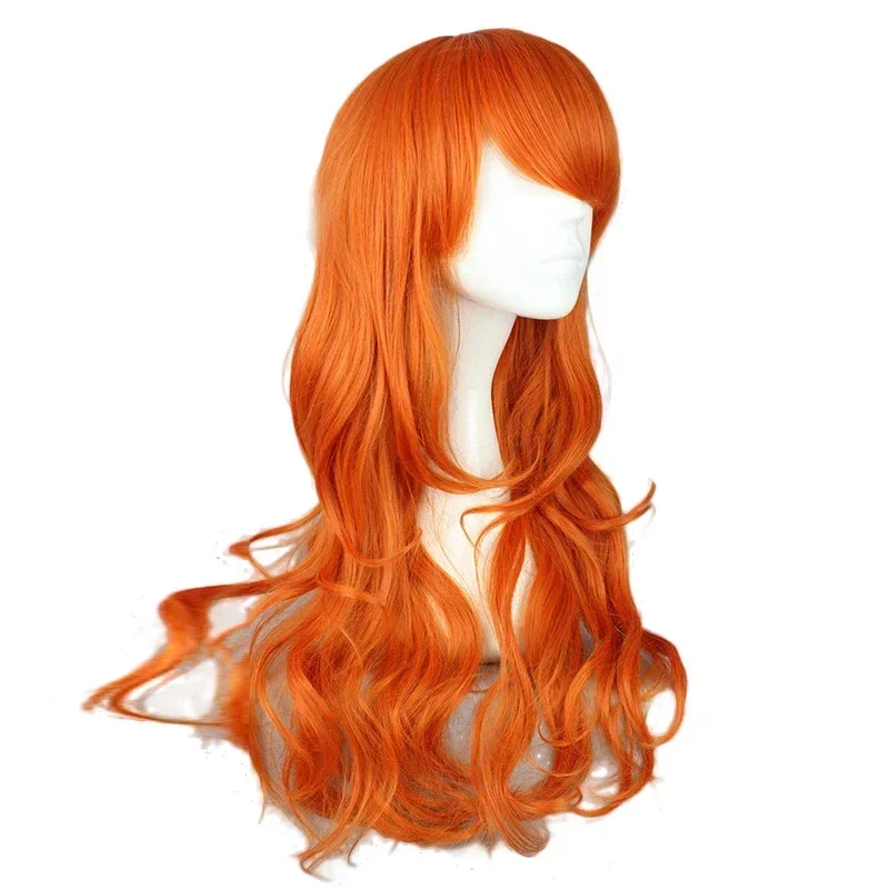 Anime Cosplay Orange Hair - 2026 Anime Nami Cosplay Wig 2