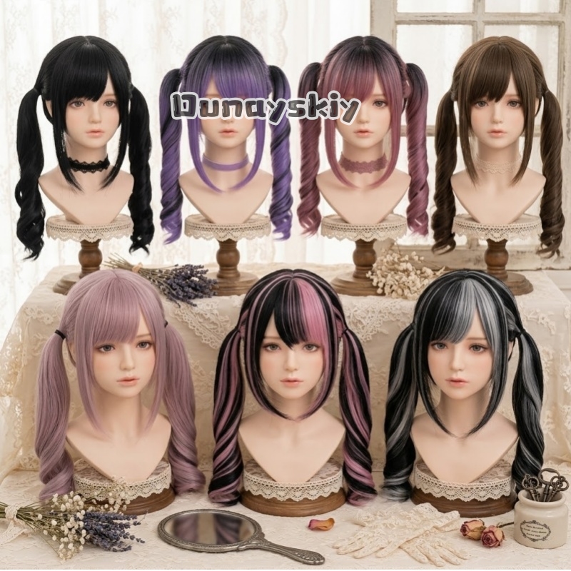 Anime Cosplay Duo - Cosplay Jirai Kei Halloween Party Pink