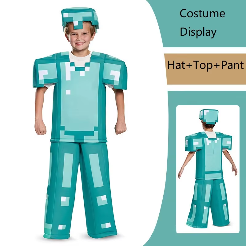 Anime Cosplay Armor - NEW Kids Cosplay Diamond Armor Game