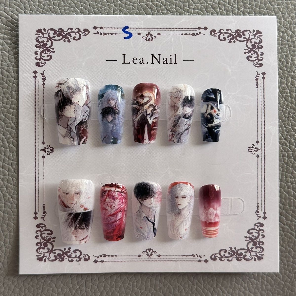 Anime Cosplay Armor - Death of The Game Nail Art