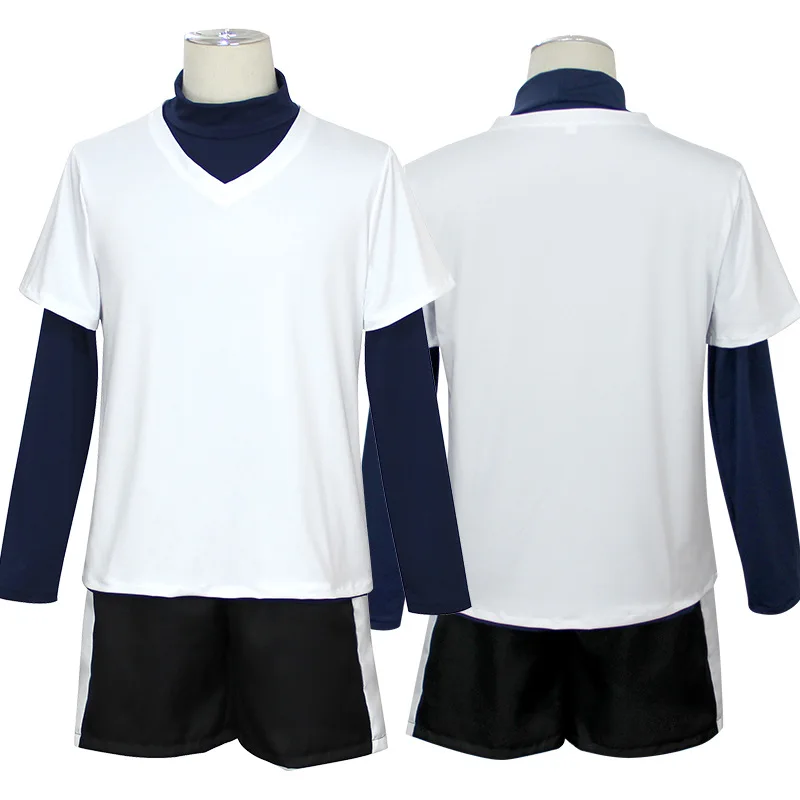Cosplay Anime Killua Zoldyck - Stock Killua Zoldyck Cosplay Costume Hunter