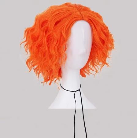 Mad Hatter Cosplay Wigs Short  - Anime Cosplay Orange Hair 评论和价格