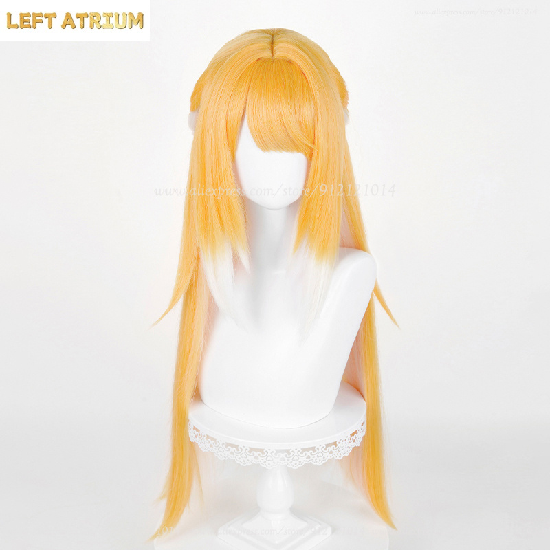 ZZZ Ju Fufu Cosplay Wig Orange - Anime Cosplay Orange Hair 评论和价格