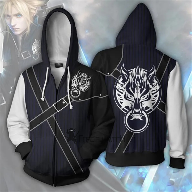 Final Fantasy Cosplay Hoodie Z - Anime Cosplay To Buy 评论和价格
