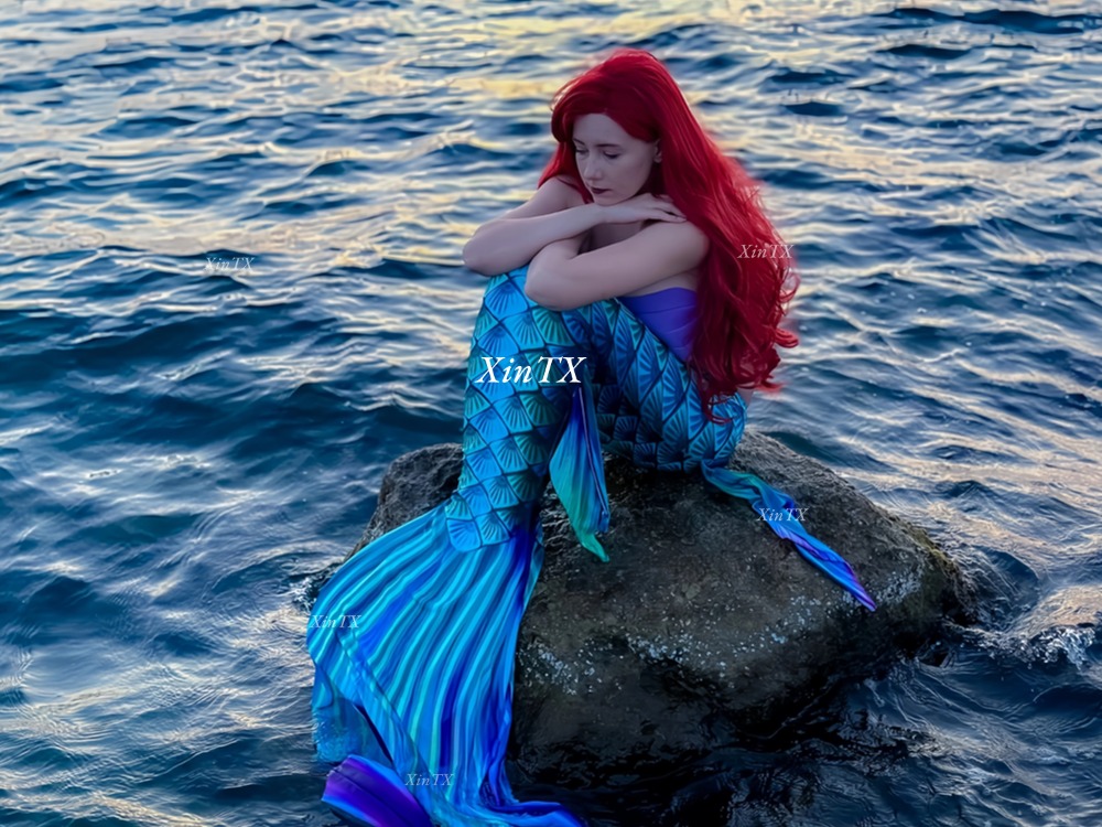 HOT!Adult Mermaid Tail Swimsui - Anime Cosplay Girl Photo 评论和价格