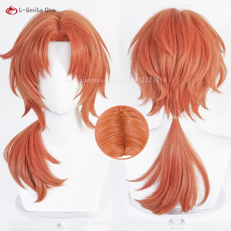 xiaoxiao Anime Hanako-kun Aoi  - Anime Cosplay Orange Hair 评论和价格