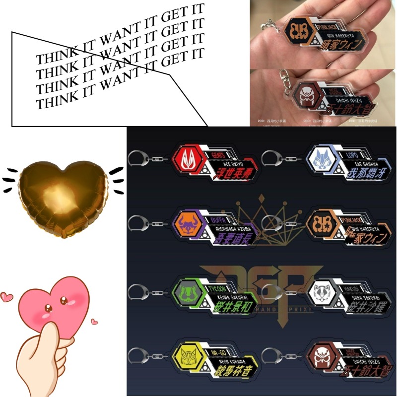 Kamen Rider Geats Acrylic Logo - Anime Cosplay Kamen Rider 评论和价格