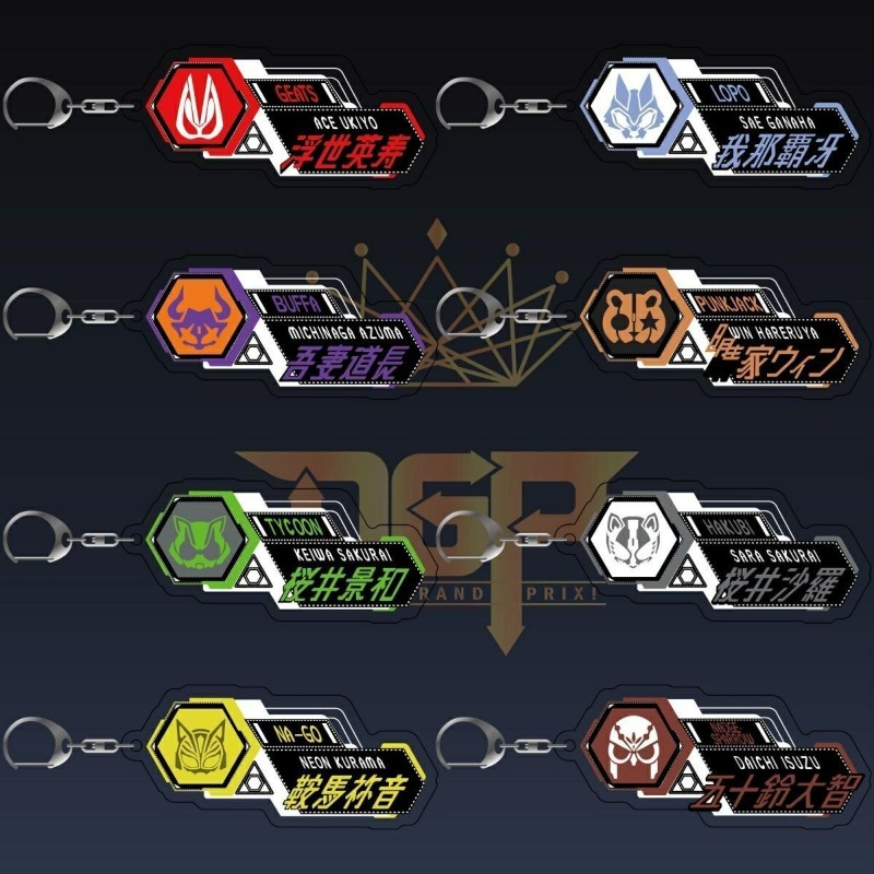 Kamen Rider Geats Acrylic Logo - Anime Cosplay Kamen Rider 评论和价格