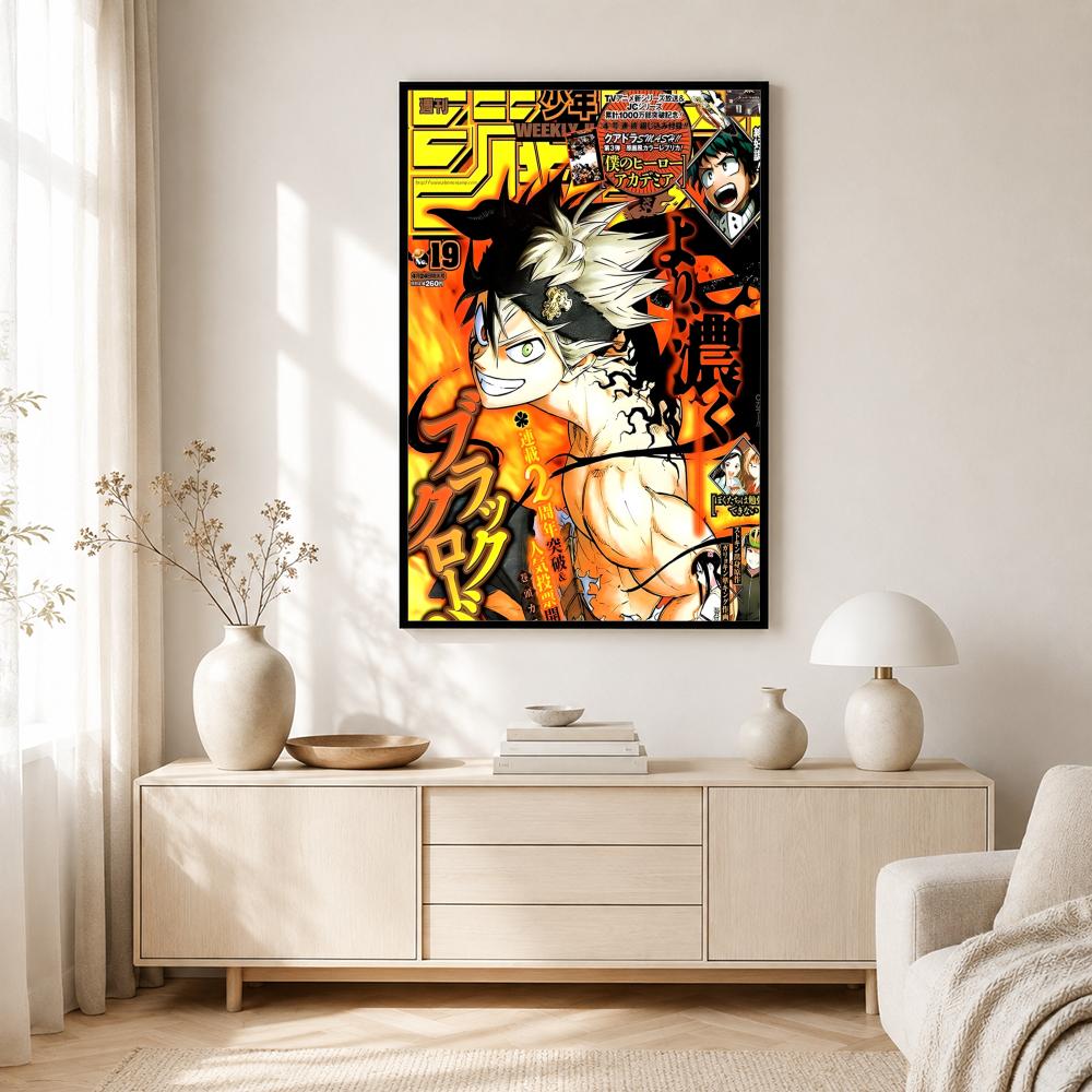 Anime Black Clover Poster Self - Black Clover Grimoire 评论和价格