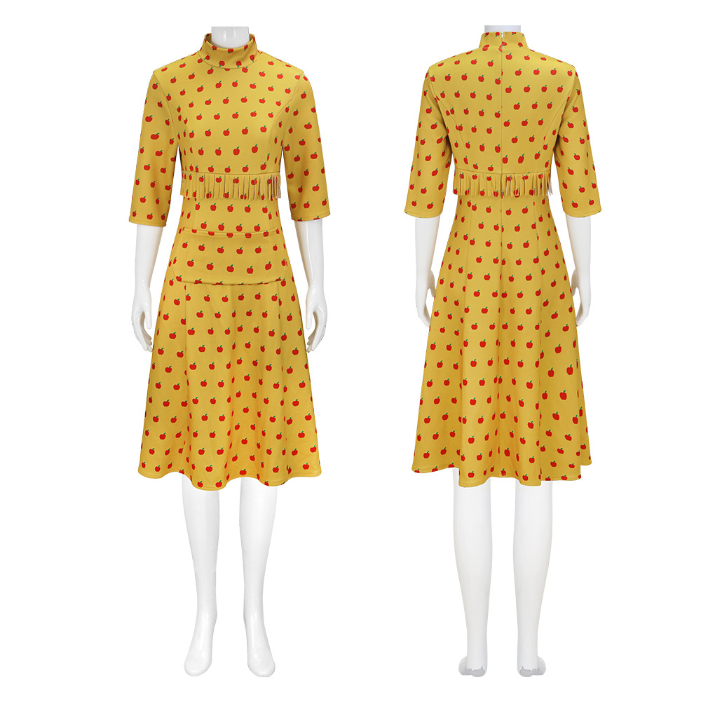 Movie Fantastic Mr Fox Mrs Fox - Anime Cosplay Dress For Women 评论和价格