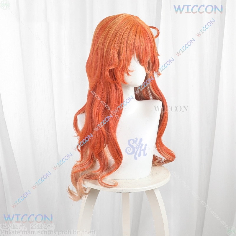 Anime Game Wuthering Waves Cos - Anime Cosplay Orange Hair 评论和价格