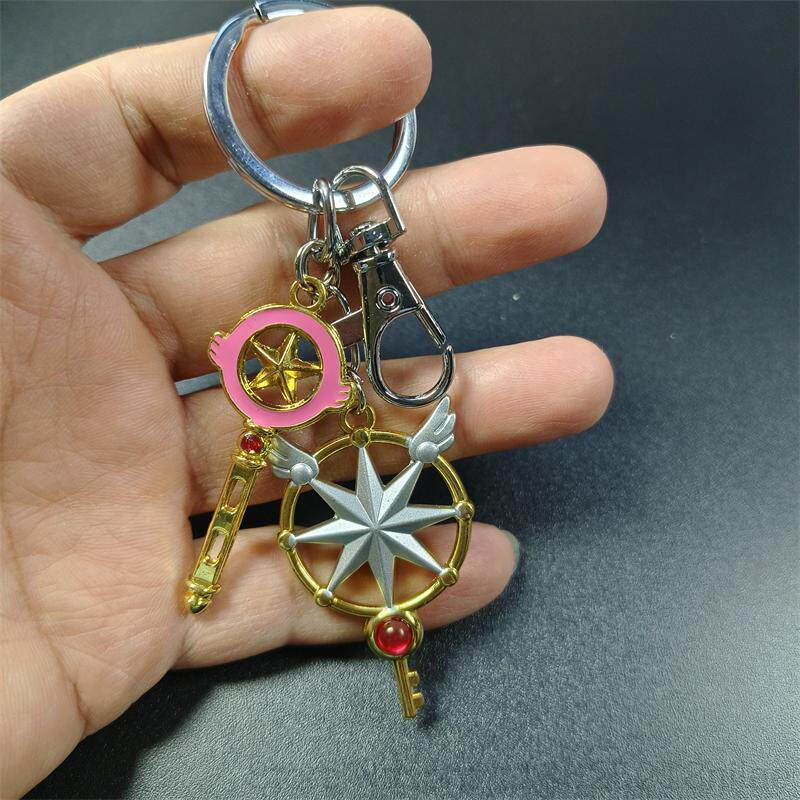 Cardcaptor Sakura Keychain Sta - Anime Cosplay Easy 评论和价格