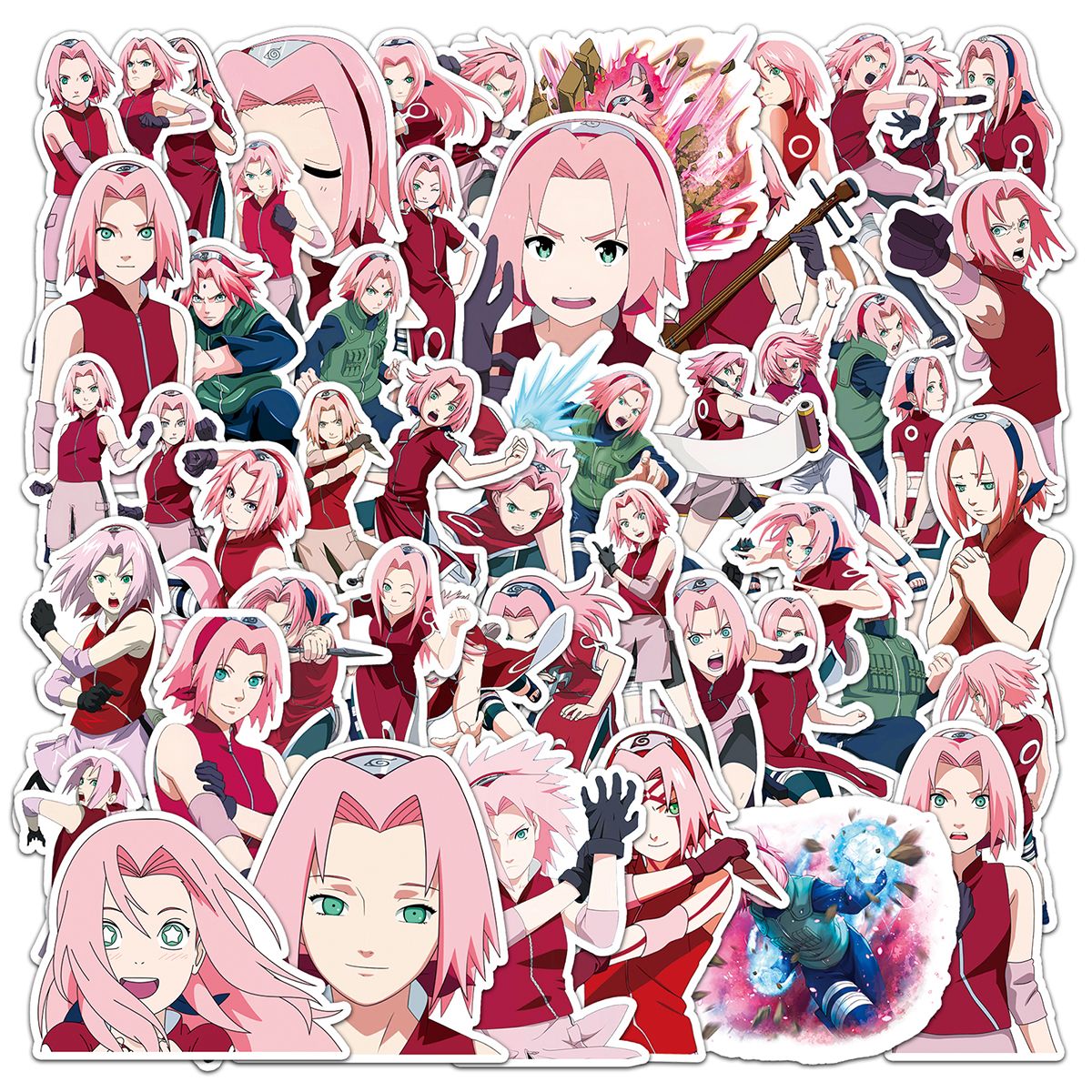 NARUTO Haruno Sakura Cartoon C - Anime Cosplay Easy 评论和价格