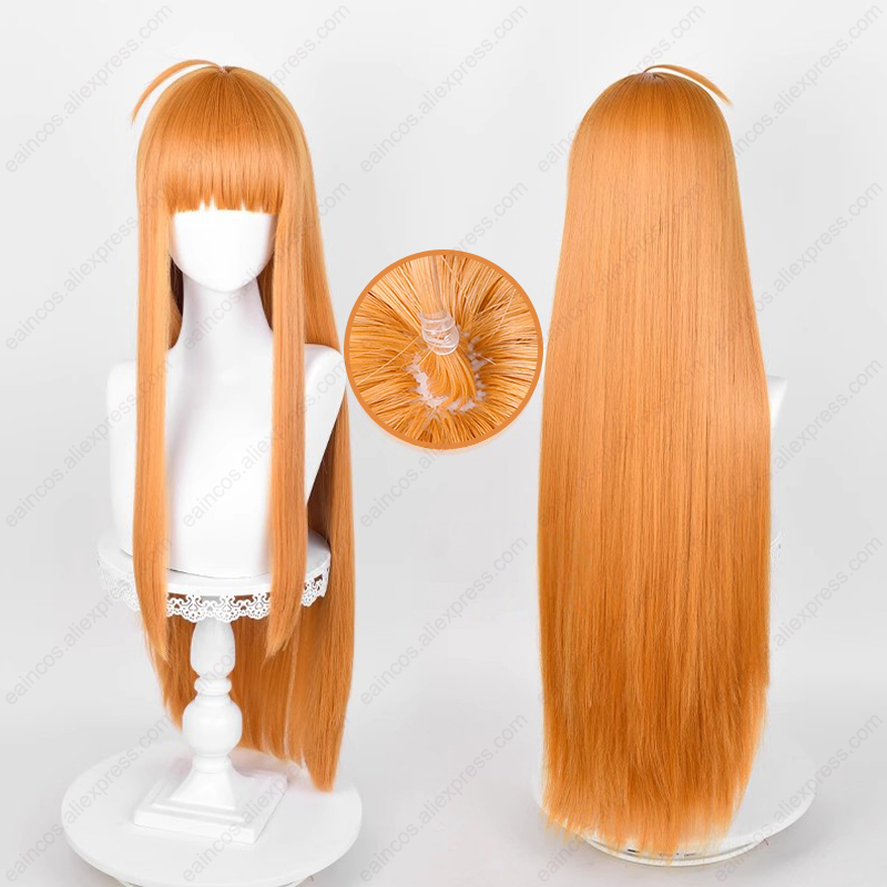Anime Futaba Sakura Cosplay Wi - Anime Cosplay Orange Hair 评论和价格