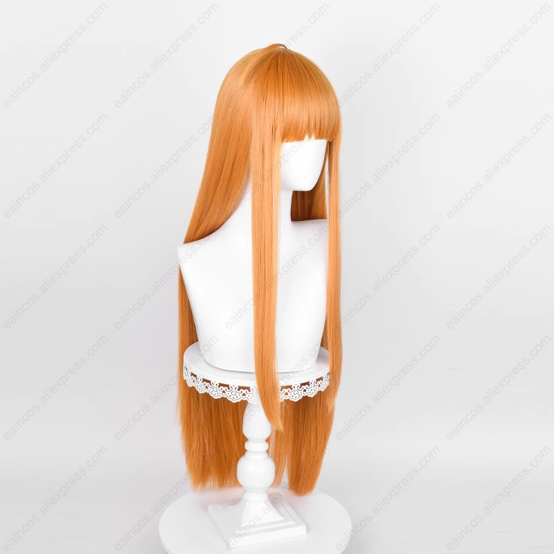 Anime Futaba Sakura Cosplay Wi - Anime Cosplay Orange Hair 评论和价格