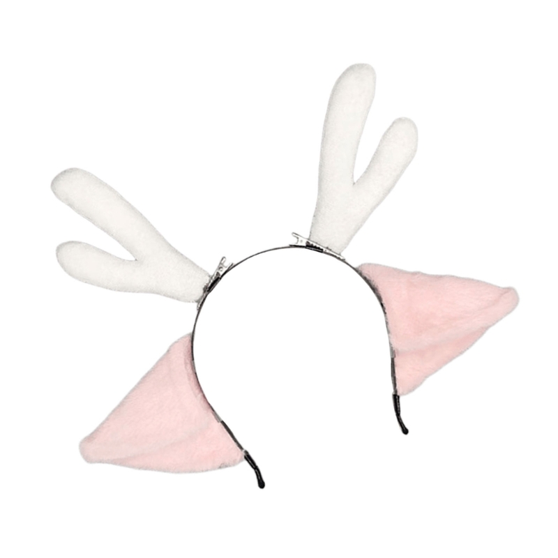 Flexible Furry Plush Deer Ear  - Anime Cosplay Girl Photo 评论和价格