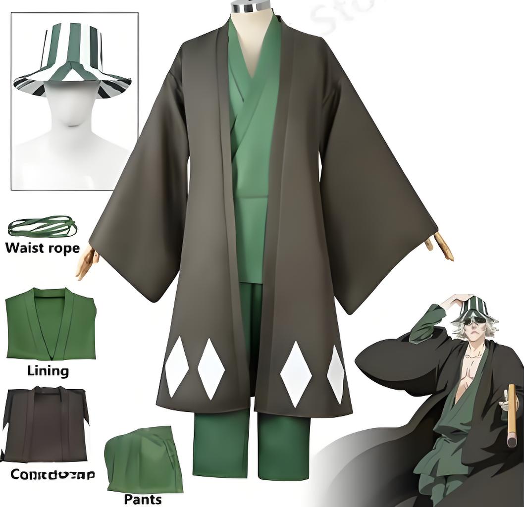 Hot Anime Bleach Cosplay Uraha - Bleach Captain Coat 评论和价格