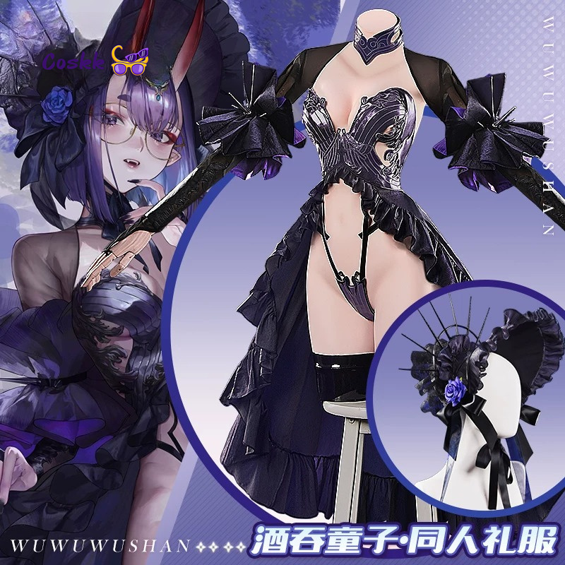 New Shuten Douji Cosplay Game  - Anime Cosplay Dress For Women 评论和价格