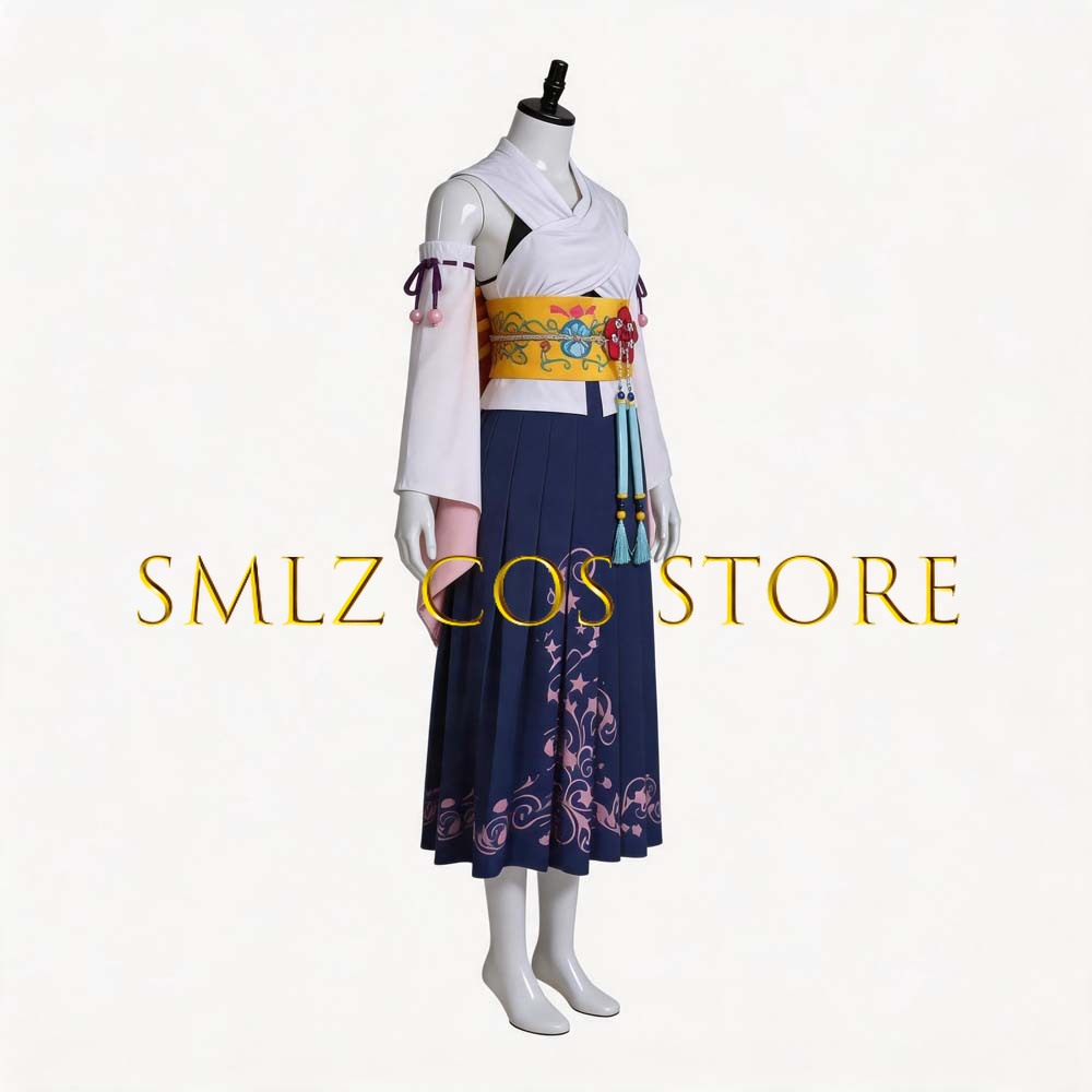 Smlz FFX Yuna Cosplay Anime FF - Anime Cosplay Costumes Female 评论和价格