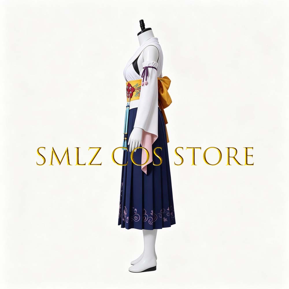 Smlz FFX Yuna Cosplay Anime FF - Anime Cosplay Costumes Female 评论和价格