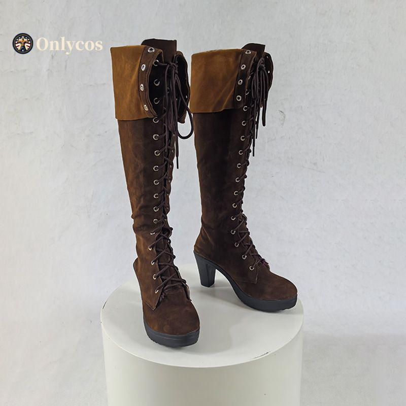 Devil Cry 4 Lady Cosplay Rolep - Cosplay Anime Shoes 评论和价格