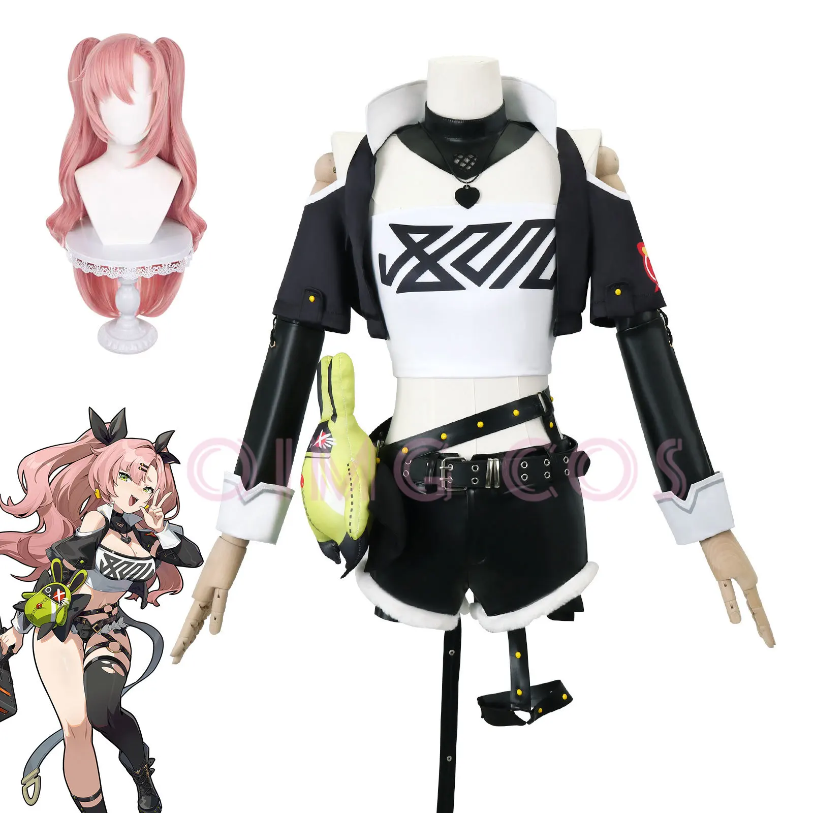 Nicole Demara Zenless Zone Zer - Anime Zero Cosplay 评论和价格