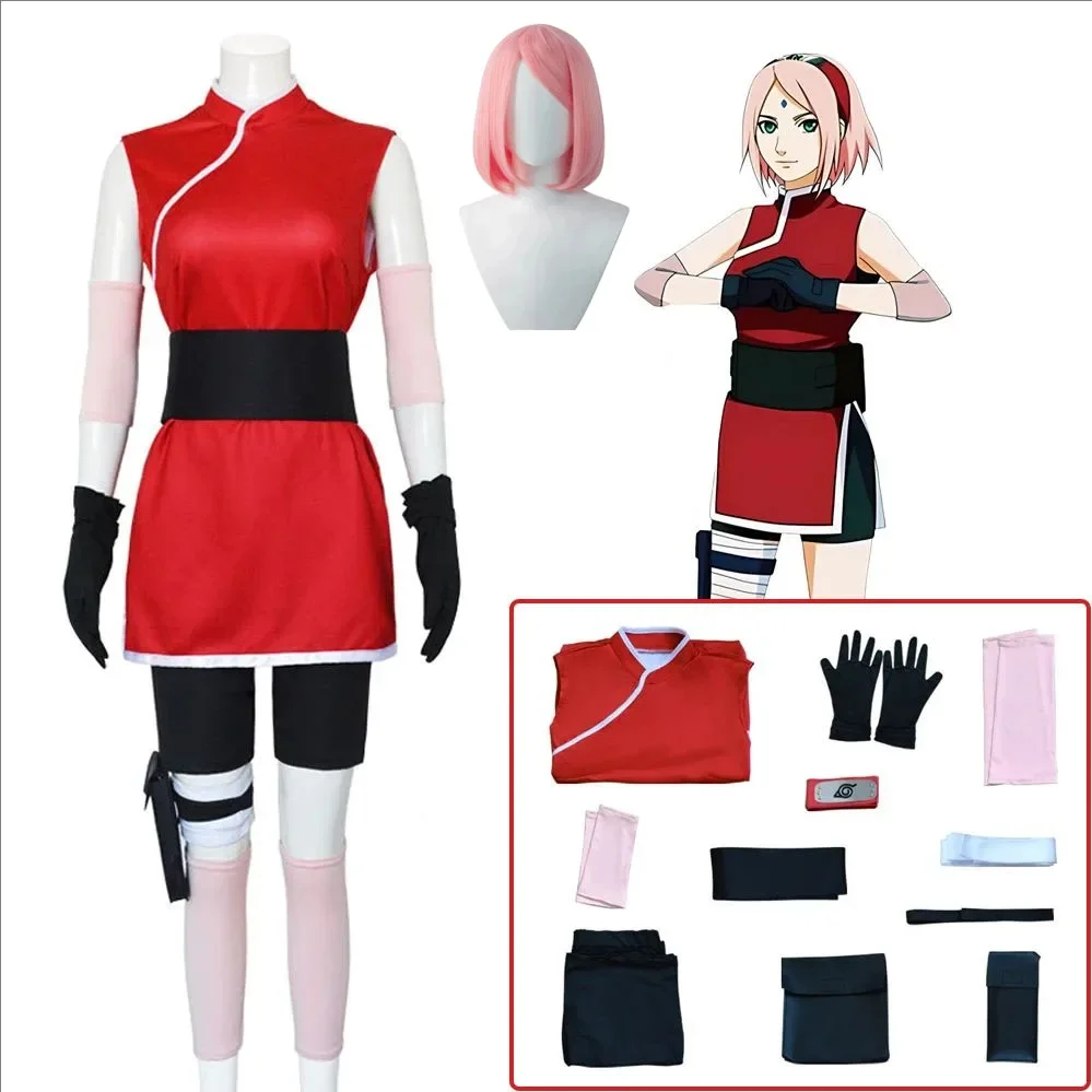 Haruno Sakura Cosplay Anime Co - Anime Cosplay Easy 评论和价格