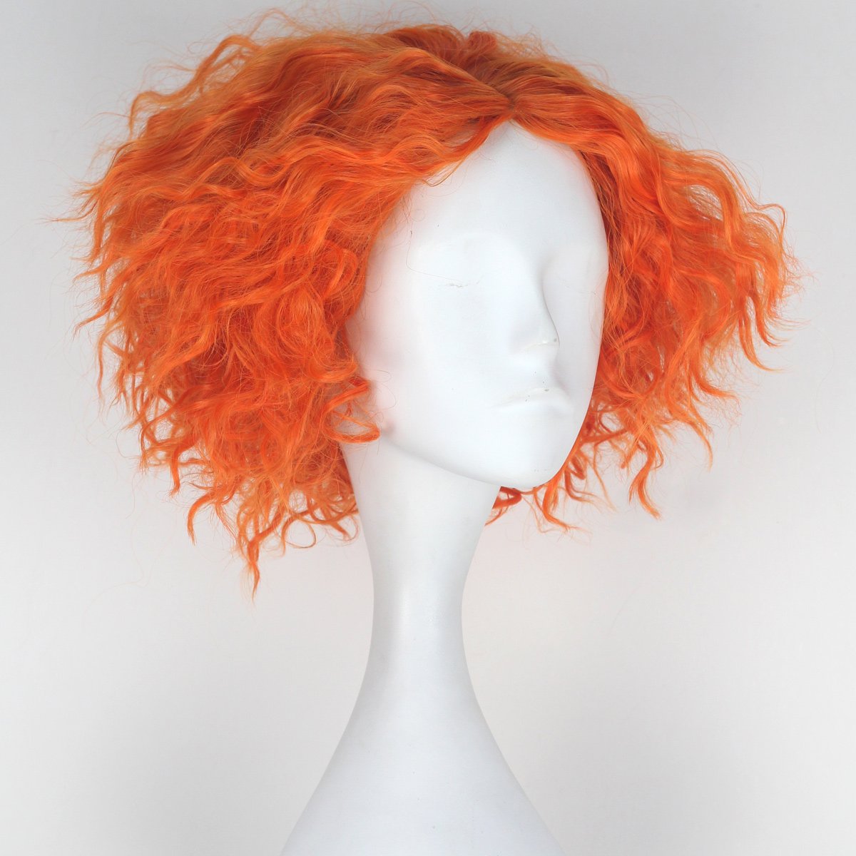 Alice In Wonderland 2 Mad Hatt - Anime Cosplay Orange Hair 评论和价格