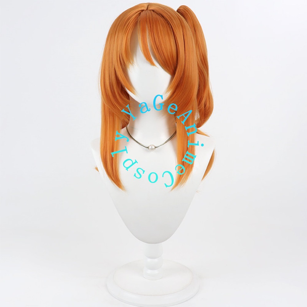 Aikatsu Akari Ozora Cosplay Wi - Anime Cosplay Orange Hair 评论和价格