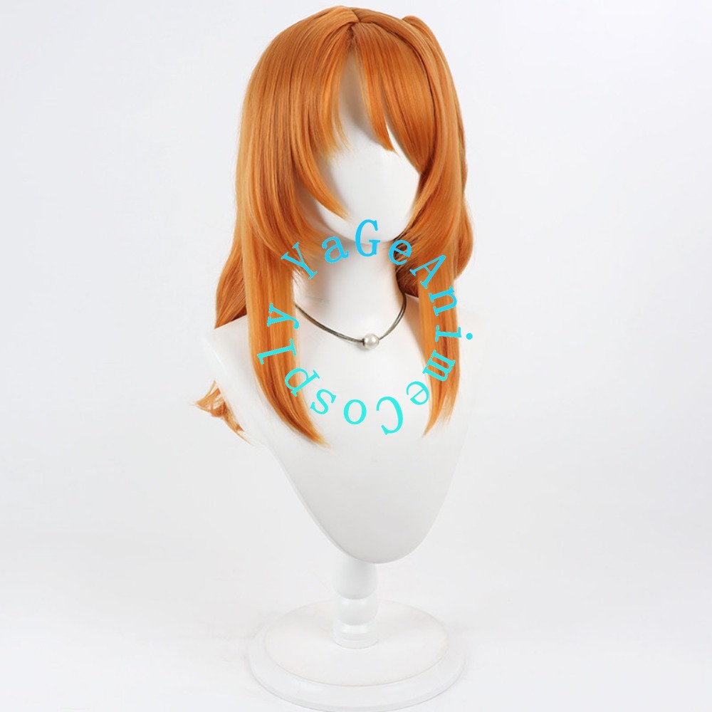 Aikatsu Akari Ozora Cosplay Wi - Anime Cosplay Orange Hair 评论和价格