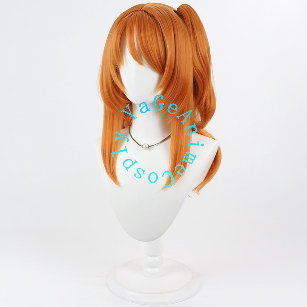 Aikatsu Akari Ozora Cosplay Wi - Anime Cosplay Orange Hair 评论和价格