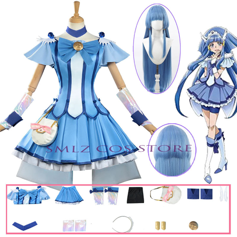Cure Beauty Cosplay Anime Smil - Anime Cosplay Dress For Women 评论和价格