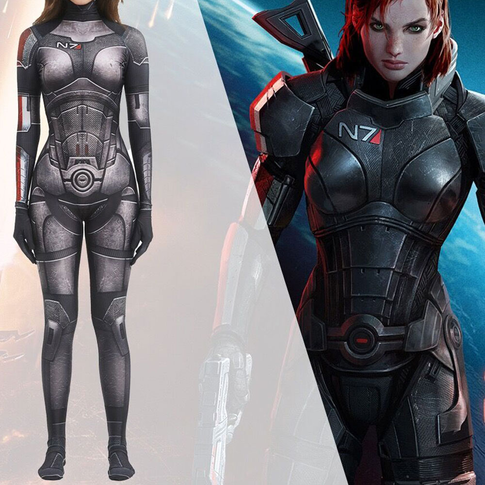 Halloween Adults Female Mass E - Anime Cosplay Armor 评论和价格