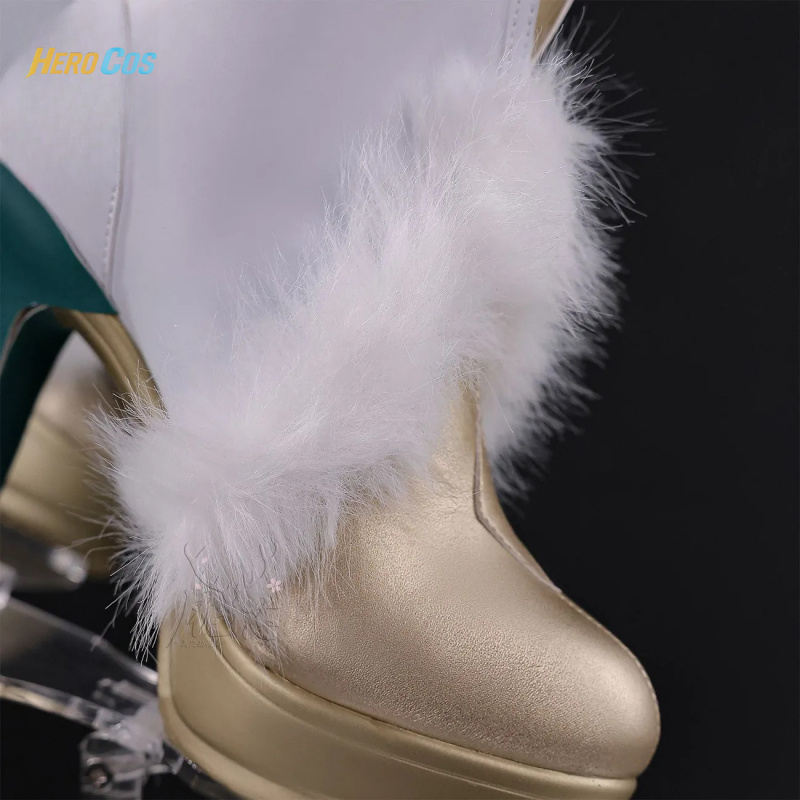 Genshin Impact Zibai Cosplay S - Cosplay Anime Shoes 评论和价格
