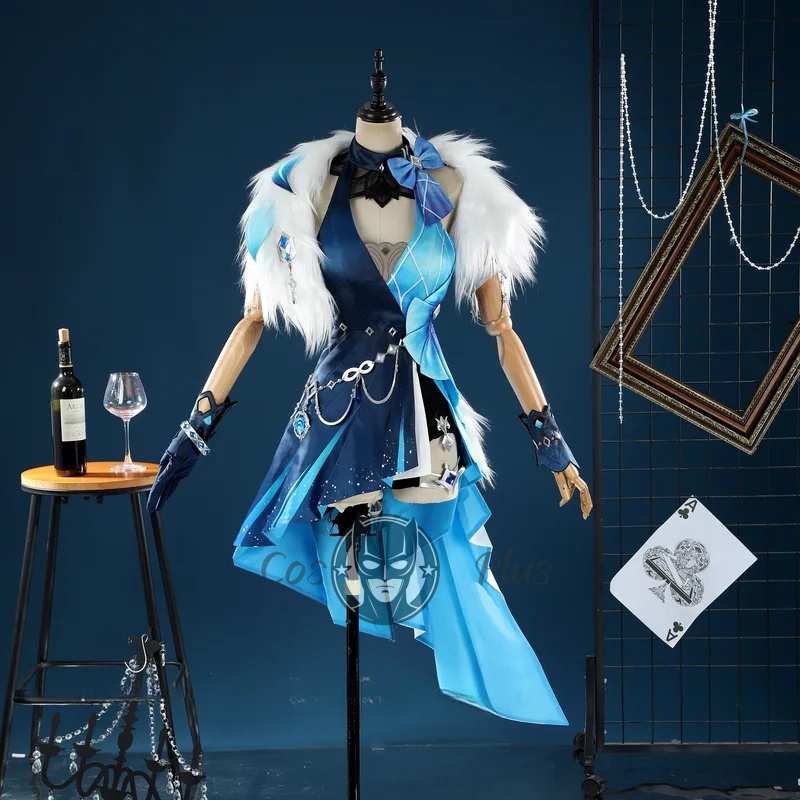 Genshin Impact Yelan Cosplay C - Anime Cosplay Dress For Women 评论和价格