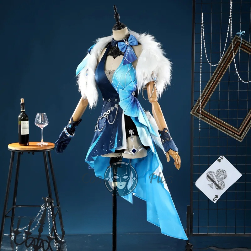 Genshin Impact Yelan Cosplay C - Anime Cosplay Dress For Women 评论和价格