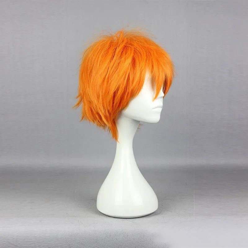 Anime Haikyu!! Hinata Shoyo Co - Anime Cosplay Orange Hair 评论和价格