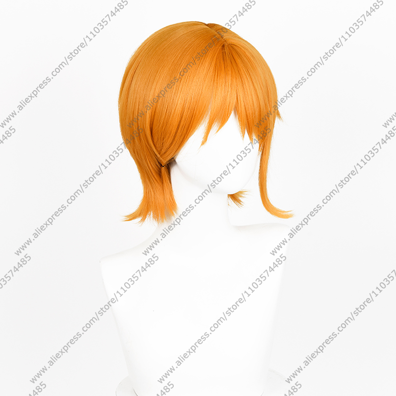 Anime Nami Cosplay Wigs 30cm O - Anime Cosplay Orange Hair 评论和价格